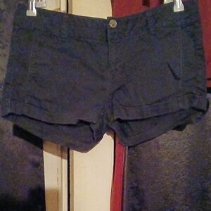 Express Black Jean Shorts
